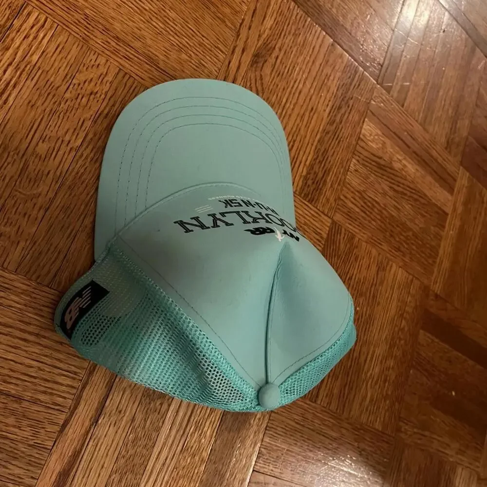 New Balance Mint Green Brooklyn Running Cap